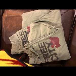 FreeCity clothing- many items- each item $100 or best offer